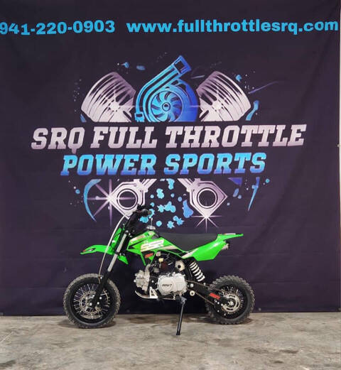 2022 SSR Motorsports SR110DX for sale at SRQ Full Throttle Power Sports in BRADENTON, FL