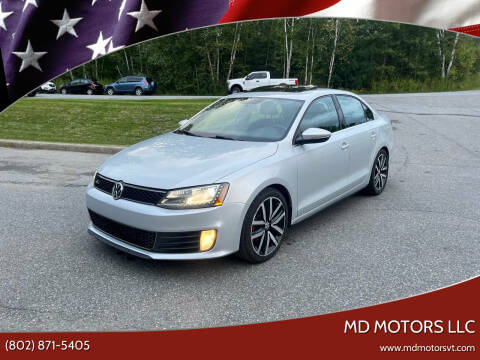 2013 Volkswagen Jetta for sale at MD Motors LLC in Williston VT