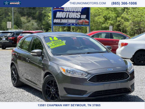 2016 Ford Focus for sale at Union Motors in Seymour TN