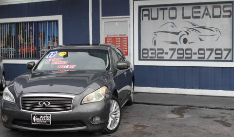 2012 Infiniti M37 for sale at AUTO LEADS in Pasadena TX