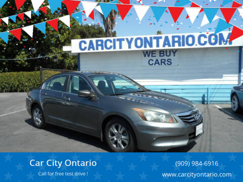 2011 Honda Accord for sale at Car City Ontario in Ontario CA