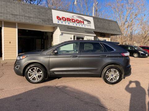 2017 Ford Edge for sale at Gordon Auto Sales LLC in Sioux City IA