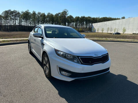 2012 Kia Optima Hybrid for sale at Carrera Autohaus Inc in Durham NC