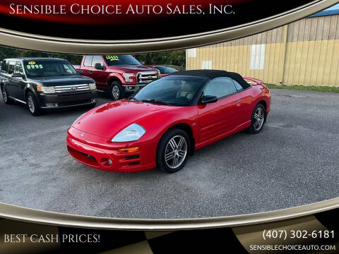 2003 Mitsubishi Eclipse Spyder for sale at Sensible Choice Auto Sales, Inc. in Longwood FL