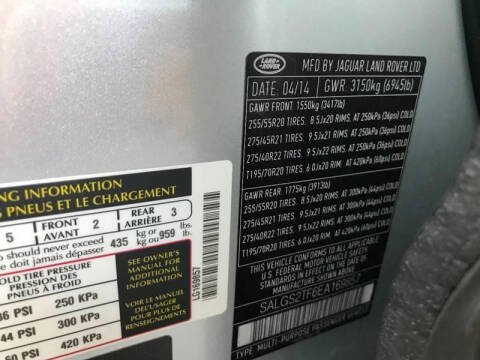 2014 Land Rover Range Rover Supercharged