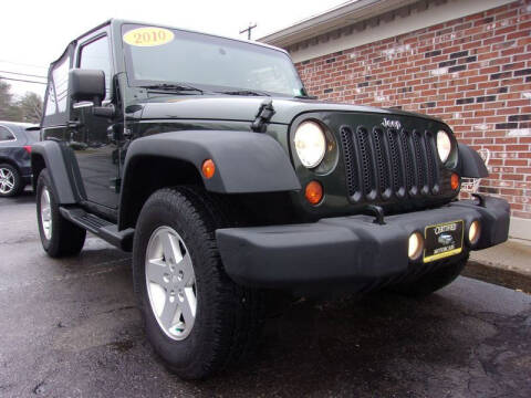 2010 Jeep Wrangler for sale at Certified Motorcars LLC in Franklin NH
