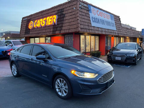 2019 Ford Fusion Hybrid for sale at CARSTER in Huntington Beach CA