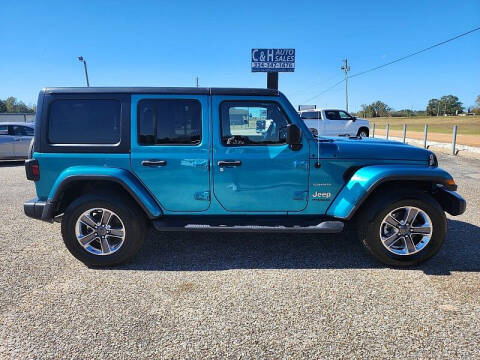 2020 Jeep Wrangler Unlimited for sale at C & H AUTO SALES WITH RICARDO ZAMORA in Daleville AL