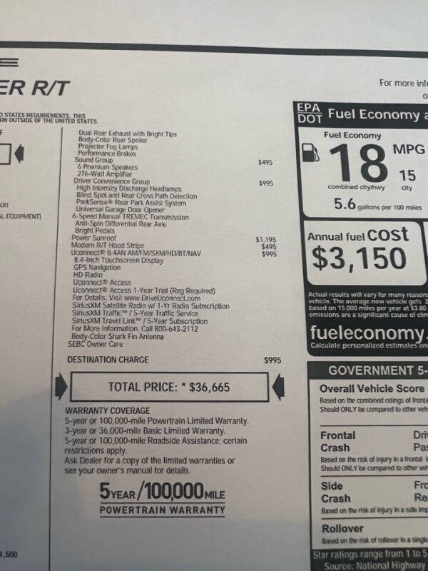 2015 Dodge Challenger R/T