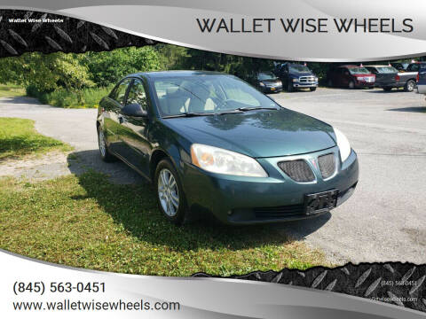 2006 Pontiac G6 for sale at Wallet Wise Wheels in Montgomery NY