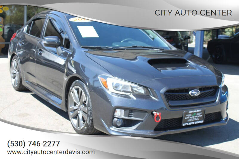 2017 Subaru WRX for sale at City Auto Center in Davis CA