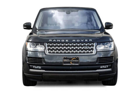 2017 Land Rover Range Rover HSE