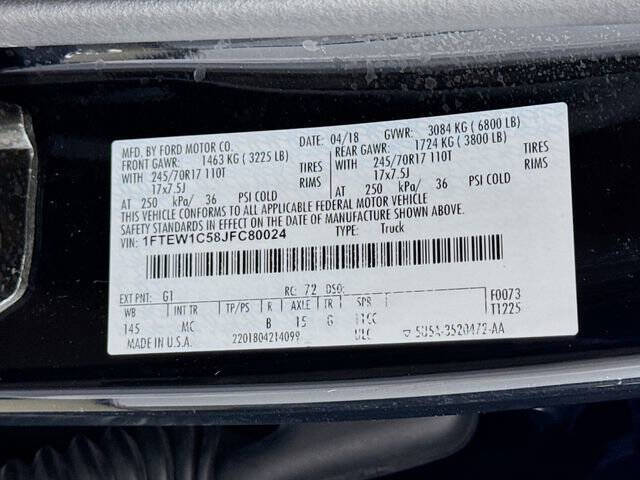 2018 Ford F-150