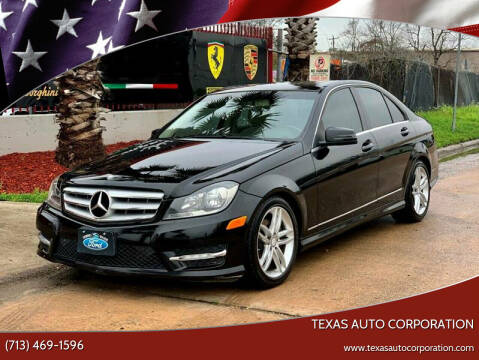 2013 Mercedes-Benz C-Class for sale at Texas Auto Corporation in Houston TX