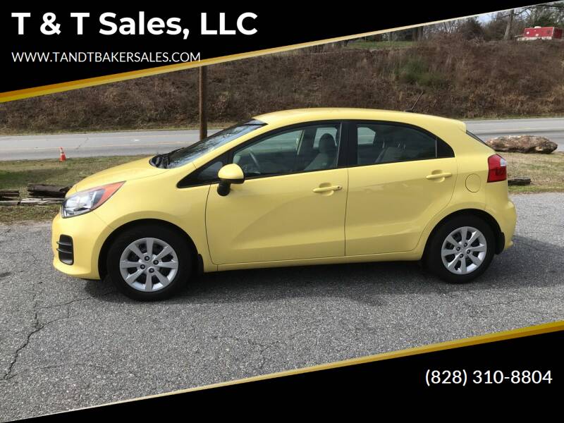 2016 Kia Rio 5-Door for sale at T & T Sales, LLC in Taylorsville NC