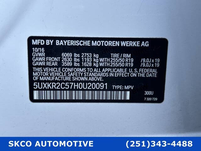 2017 BMW X5 sDrive35i