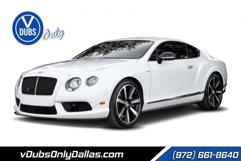 2015 Bentley Continental for sale at VDUBS ONLY in Plano TX