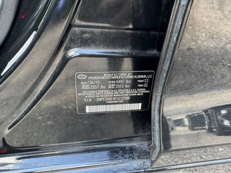 2015 Hyundai Sonata SE