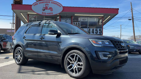 2017 Ford Explorer for sale at The Carriage Company in Lancaster OH