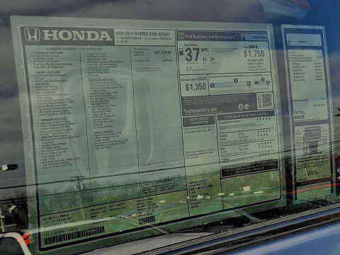 2026 Honda CR-V Hybrid Sport