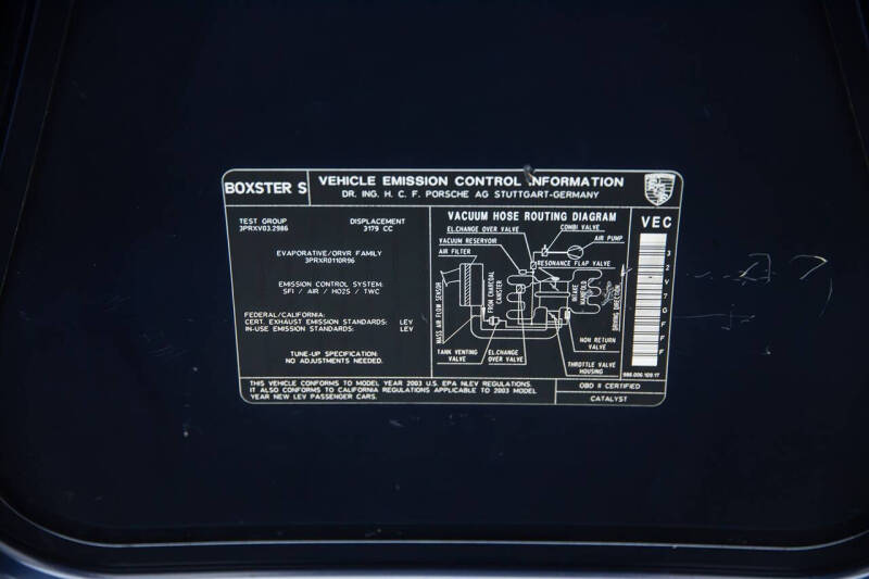 2003 Porsche Boxster S