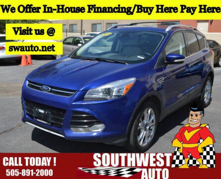 2014 Ford Escape for sale at SOUTHWEST AUTO in Albuquerque NM
