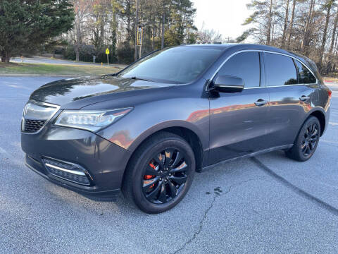 2014 Acura MDX for sale at PFA Autos in Union City GA