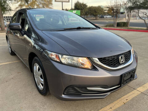 2015 Honda Civic for sale at AWESOME CARS LLC in Austin TX