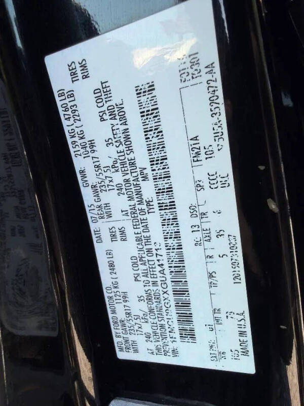 2016 Ford Escape SE