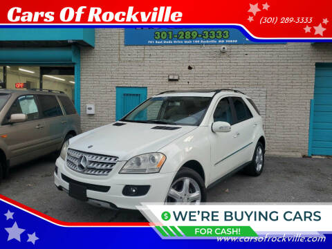 2008 Mercedes-Benz M-Class for sale at Cars Of Rockville in Rockville MD