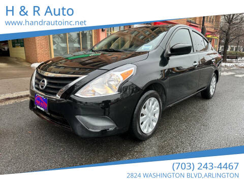 2017 Nissan Versa for sale at H & R Auto in Arlington VA