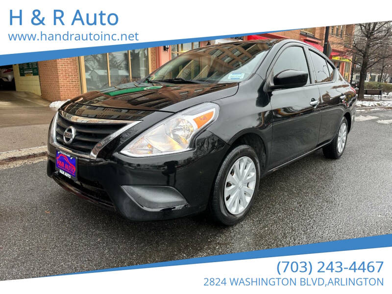 2017 Nissan Versa for sale at H & R Auto in Arlington VA