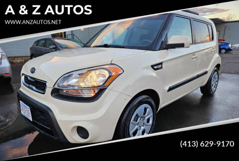 2012 Kia Soul for sale at A & Z AUTOS in Westfield MA