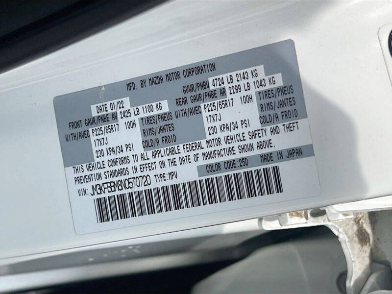 2022 Mazda CX-5 2.5 S Select