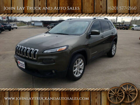 2015 Jeep Cherokee for sale at John Lay Truck and Auto Sales in Independence KS