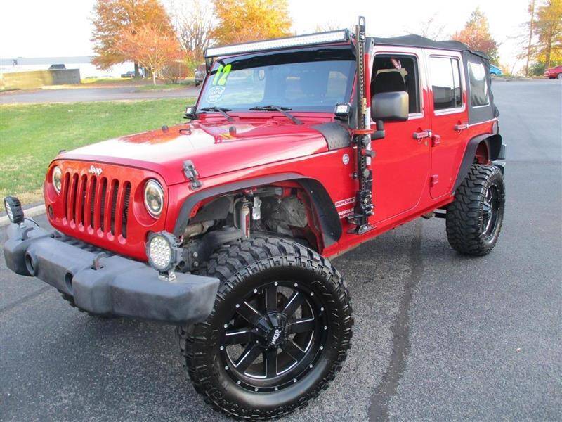 2012 Jeep Wrangler Unlimited for sale at Euro Asian Cars in Knoxville TN