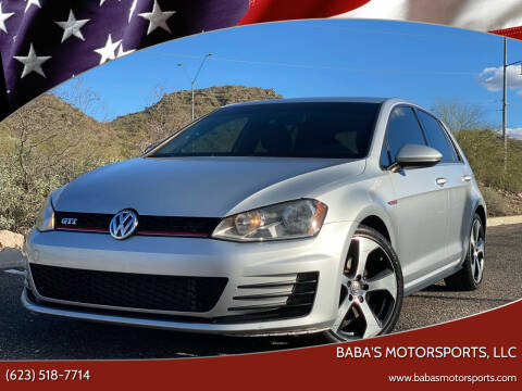 2017 Volkswagen Golf GTI for sale at Baba's Motorsports, LLC in Phoenix AZ