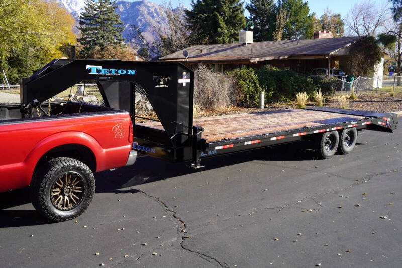 2025 Teton Trailer 20' Deckover Goose for sale at Washburn Motors in Orem UT