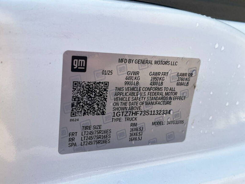 2025 GMC Savana 3500
