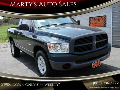 2008 Dodge Ram Pickup 1500 for sale at Marty's Auto Sales in Lenoir City TN