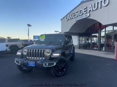 2022 Jeep Wrangler Unlimited for sale at Lakeside Auto Brokers in Colorado Springs CO