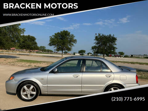 2003 Mazda Protege for sale at BRACKEN MOTORS in San Antonio TX