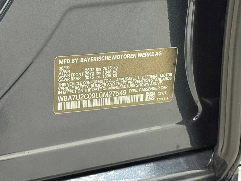 2020 BMW 7 Series 750i xDrive