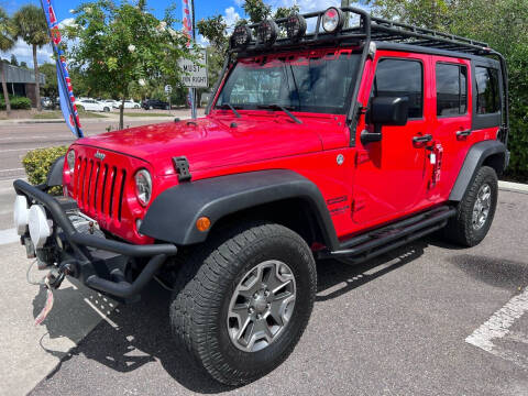 2015 Jeep Wrangler Unlimited for sale at Bay City Autosales in Tampa FL