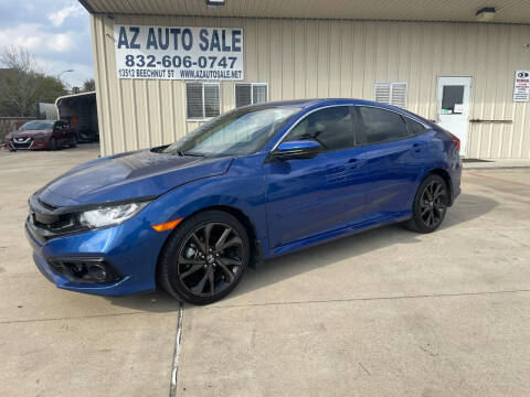 2020 Honda Civic for sale at AZ Auto Sale in Houston TX