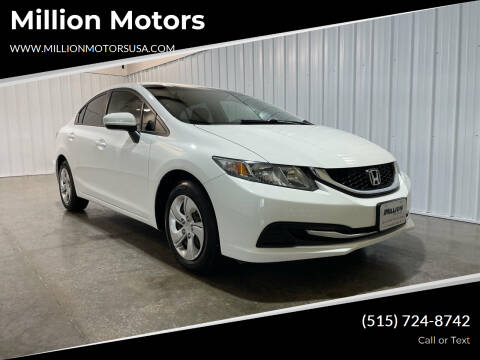 2014 Honda Civic for sale at Million Motors in Adel IA