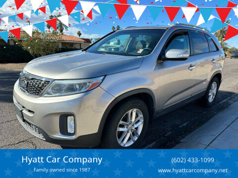 2015 Kia Sorento for sale at Hyatt Car Company in Phoenix AZ