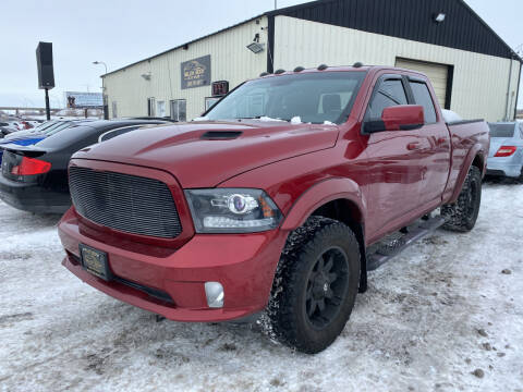 2013 RAM 1500 for sale at BELOW BOOK AUTO SALES in Idaho Falls ID