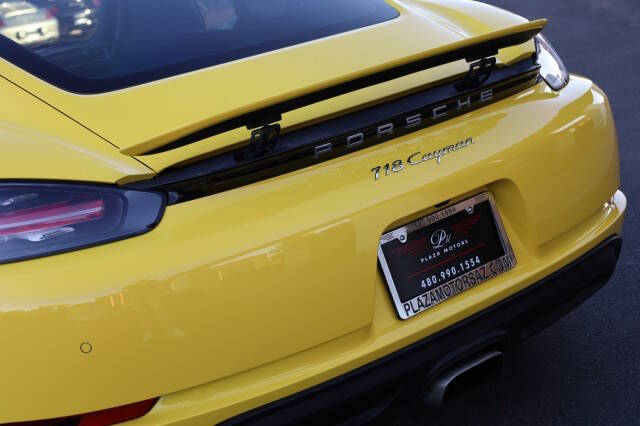 2021 Porsche 718 Cayman