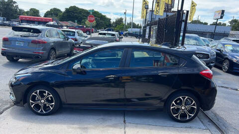 2019 Chevrolet Cruze for sale at AUTO ALLIANCE LLC in Miami FL